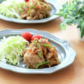 runa10's cooksnap of when they made 野菜がうまい♬豚こま肉でしょうが焼き(風.