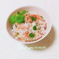 まあまま☆0403's cooksnap of when they made レモンで爽やか♪鮭と三つ葉の混ぜごはん.