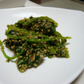 ★充ﾏﾏ★'s cooksnap of when they made ウチの美味しいほうれん草のゴマ和え.