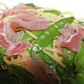 とももグラタン's cooksnap of when they made きぬさや＆生ハムのシンプルパスタ♪.