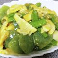 ゴツ♪'s cooksnap of when they made たけのことスナップエンドウの酢みそ和え.
