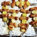 rik_piyo's cooksnap of when they made 魚焼きグリルで豚バラのスライスねぎま♪.