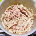alan★jewel's cooksnap of when they made シャキシャキ！大根カニカマ胡麻マヨサラダ.