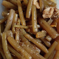 ameうめ's cooksnap of when they made ふきと油あげの煮物.