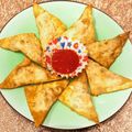 なつき☆ミ's cooksnap of when they made 簡単☆チーズ入り揚げワンタン.