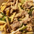 るっち0219's cooksnap of when they made 簡単！黄金比！豚チンジャオロース☆.