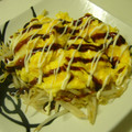 えりぱんな's cooksnap of when they made もやしとふわふわたまごのお好み焼き風.