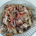 かなくんマミー's cooksnap of when they made 豚肉とさつま揚げ入りきんぴらごぼう.