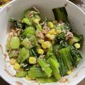みのらむ's cooksnap of when they made ごま油香る！チンゲン菜とツナ缶の和え物.