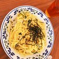 黒猫しおたん's cooksnap of when they made 混ぜるだけで簡単【しらすの白だしパスタ】.