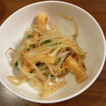 namadu's cooksnap of when they made 簡単☆ピリ辛もやしと油揚げのナムル.