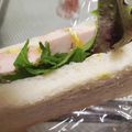 ぱにぱる's cooksnap of when they made スモークチキンのサンドイッチ.