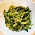 ˚✧₊⁎ゆう˚✧₊⁎'s cooksnap of when they made きゅうりのオイスターソース和え.