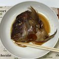 スイスおじさん☆'s cooksnap of when they made 頭まで美味しい鯛の煮付け.