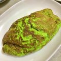 冷蔵庫レスキュー隊's cooksnap of when they made ニラ玉　グリーン　ガーリックオムライス.