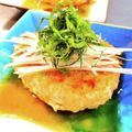 yuki★haru's cooksnap of when they made 枝豆つくねの生姜あん.