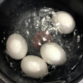 mitimiya's cooksnap of when they made 熱湯から簡単！半熟ゆで卵♡.