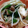 こうのとりヒロシ's cooksnap of when they made もやし炒め、ニラ、舞茸、豚バラ肉.