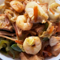 クックmichi☆♪'s cooksnap of when they made 白菜とエビと厚揚げの塩炒め☆.