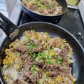 nachichoco's cooksnap of when they made ♡フライパンで♪ペッパーランチ風ライス♡.