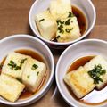 MAYUSHIZU's cooksnap of when they made めんつゆで簡単に♡揚げ出し豆腐.