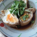 ねこはがき's cooksnap of when they made 簡単に作れる♪とろ～り半熟たまご巾着.