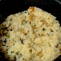 hina032307's cooksnap of when they made おせちの残りで炊き込みごはん.
