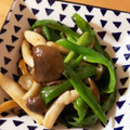 おとうふ★'s cooksnap of when they made きのことピーマンの塩昆布炒め.