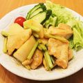 かなりんココりん's cooksnap of when they made むね肉とカブの生姜焼き♪カブが甘く美味♪.