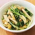 かなりんココりん's cooksnap of when they made 即席☆水菜＆しめじ＆油揚げ煮びたし.
