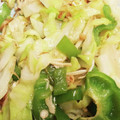 ブランシュkuu's cooksnap of when they made 簡単 ピーマンとキャベツ炒め.