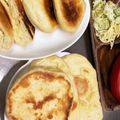 ☆あさ's cooksnap of when they made 簡単！手こねナンとチーズクルチャ.