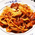 mahotere's cooksnap of when they made ナポリタン.