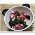 ゆけり３兄弟's cooksnap of when they made 簡単 タコ と わかめ の 酢の物.