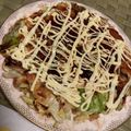 マールマル's cooksnap of when they made 残ったご飯をリメイク！ご飯お好み焼き.