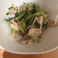 クック766L8K☆'s cooksnap of when they made 簡単ヘルシー♡キュウリと鶏ささみの酢の物.