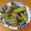 i_yokan's cooksnap of when they made とう蕗と干しホタルイカの煮物.