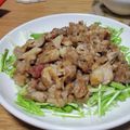 aicoa's cooksnap of when they made これは絶品！豚肉こまの梅肉炒め.