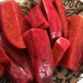 いっけっけ☆☆'s cooksnap of when they made 簡単！瓶に詰めて大根の酢醤油漬け☆.