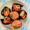 もみゅりん's cooksnap of when they made みんなで作って楽しい☆そうめんキンパ.
