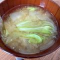 はーくんごーごー's cooksnap of when they made 今だけ！新玉＆春きゃべつのお味噌汁.