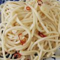 ちょこっと手作り's cooksnap of when they made ニンニクと唐辛子だけで絶品ぺペロンチーノ.
