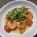 BOO☆ママ's cooksnap of when they made 海老と鯛のアクアパッツァ.