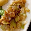 MULA's cooksnap of when they made 牛もつの葱塩まみれ♡.
