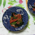 おはなすき's cooksnap of when they made 絹さやとワカメのキムチ和え.