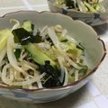 okapi☆☆'s cooksnap of when they made もやし、きゅうり、ワカメのサラダ.