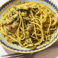 年子で2児のママさん's cooksnap of when they made あさりのジェノベーゼパスタ.