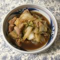 puniＫ's cooksnap of when they made 酒好き主人のおつまみ③焼き鳥風味の白菜煮.