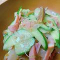 ☆３匹の子ぶた☆'s cooksnap of when they made 簡単！チャーシューと搾菜の中華サラダ.