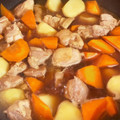hr_cherie's cooksnap of when they made 簡単！鶏ももとじゃがいものほっこり煮物☆.